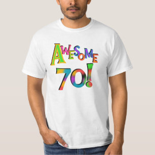 70 superbes T-shirts et cadeaux d'anniversaire