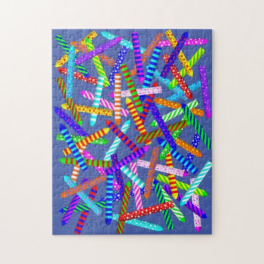 70e Anniversaire Candle Jigsaw Puzzle (Vertical)