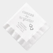 70e anniversaire du Mariage, deux coeurs (Droite)