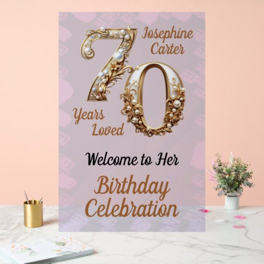 70e anniversaire Elegant Party (Mariage)