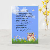 70e anniversaire Humour Obtenir la carte ancienne (Fleur jaune)