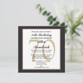 70e anniversaire Invitation (Debout devant)