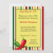 70e anniversaire Invitations (Devant)