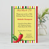 70e anniversaire Invitations (Debout devant)
