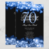 70e anniversaire Programme Glam Lights Marine Blue (Devant / Derrière)