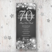 70e anniversaire Programme Glam Lights Silver Menu