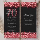 70e Anniversaire Programme Ruby Red avec Merci