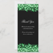 70e anniversaire Programme vert avec Merci (Dos)