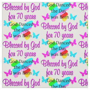 70E BIRTHDAY BLESSING STOF