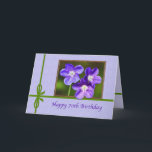 70e carte Birthday<br><div class="desc">These lovely little flowers Photographed à Madison, dans le New Jersey. They make a beautiful cover for a birthday greeting card.</div>
