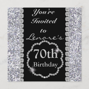 70e Invitation à la fête d'anniversaire du BLING