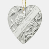 70e Jubileum bewerkbaar Keramisch Ornament (Links)