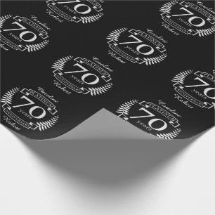 70e JUBILEUM PLATINUM Cadeaupapier