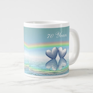 70e Jubileum Platinum Hearts Jumbo Mok