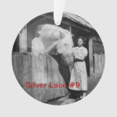 70e Jubileum Zilverzijde, kant #9 Ornament (voorkant)