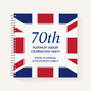 70e Platinum Jubilee Event Planning Notitieboek