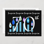 70e Sjabloon voor de uitnodiging tot het indienen (Voorkant / Achterkant)