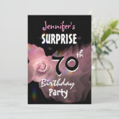 70e SURPRISE Invitation à la fête d'anniversaire R (Debout devant)