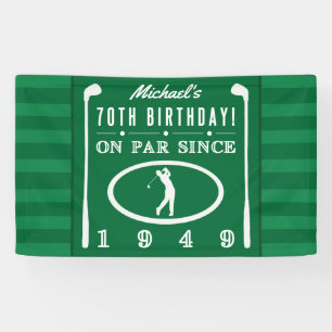 70e verjaardag 1949 voor de Golfers Spandoek