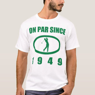 70e verjaardag 1949 voor de Golfers T-shirt