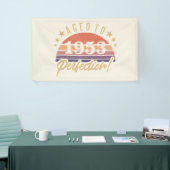 70e verjaardag 1953: perfectie spandoek (Beurs)