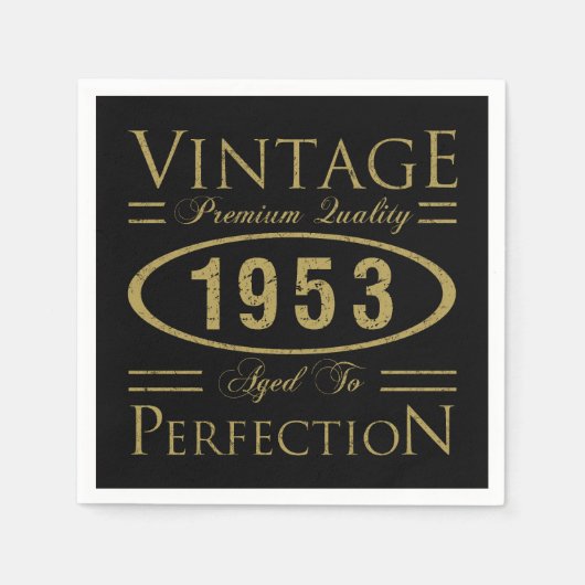 70e  verjaardag 1953 servet (Voorkant)