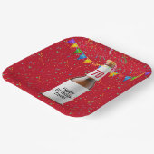 70e verjaardag Bord bietenflespapier (Gebogen)