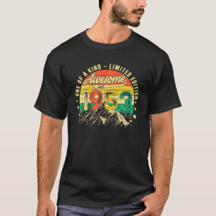 70e verjaardag cadeaus Geweldige sinds 1953 70 jaa T-shirt