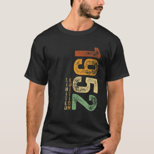70e verjaardag cadeautjes 70 jaar oude Retro Limit T-shirt