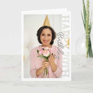 70e Verjaardag Foto Collage Kaart