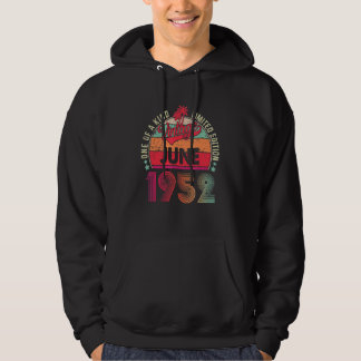  70e verjaardag Geweldige sinds juni 1952 Hoodie