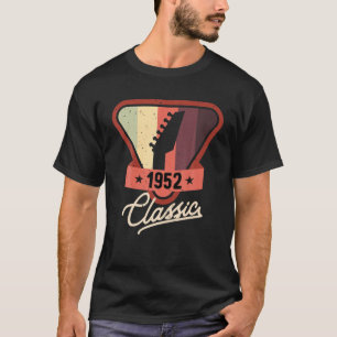 70e verjaardag gitarist T - shirts Klassieke muzi