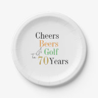 70e verjaardag Golf Cheers Beers Party