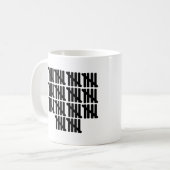 70e verjaardag koffiemok (Voorkant links)