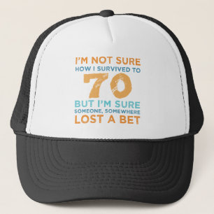 70e verjaardag Legende Trucker Pet