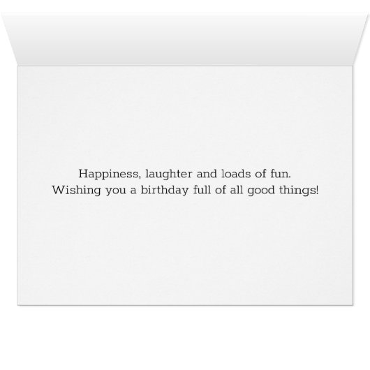 70e verjaardag met cupcake, kaarsen en vorkheftruc (Binenzijde Horizontaal (Onderkant))