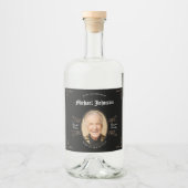 70e Verjaardag Ouder tot perfectie Classic Likeurfles Etiket (Voorkant)