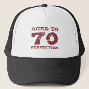 70e verjaardag perfect trucker pet