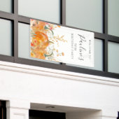 70e verjaardag pompoen Wildflower Verticale Outdoo Spandoek (Buitenkant Gebouw)