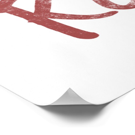 70e verjaardag Rocks Poster (Hoek)