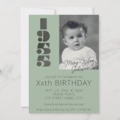 70e verjaardag Uitnodiging met fotojaar 1955 (Voorkant)