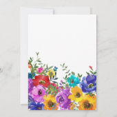 70e verjaardag van de Helderheid en de Vette Flora Kaart (Achterkant)