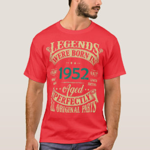 70e verjaardag van de  Legenda , geboren in 1952 7 T-shirt
