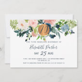 70e verjaardag van de Moderne waterverf van de mar Kaart (Voorkant)