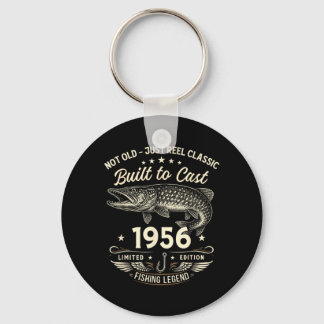 70e verjaardag Visgeschenk Mannen Origineel 1956 L Sleutelhanger