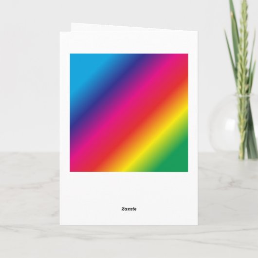 70e verjaardag werelden Beste Fabulous regenboog Kaart (Achterkant)