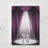 70e Zilverweddenschap Jubileum Kaart (Voorkant)