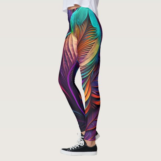 70s 60s Psychedelic Hippy Retro Hip Leggings (Links)
