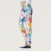 70s 60s Psychedelic Hippy Retro Hip Leggings (Links)