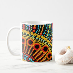 70s 60s Psychedelische Hippie Retro Hip Koffiemok